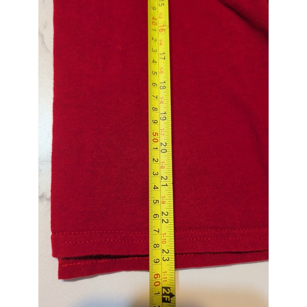 Y2K Inspired Vans Shirt Small Red Graphic Streetwear Skating Short Sleeve - Picture 9 of 10